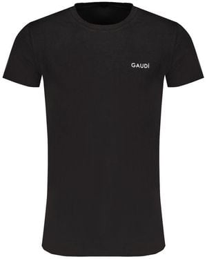 GAUDI Cotton T-Shirt - Black