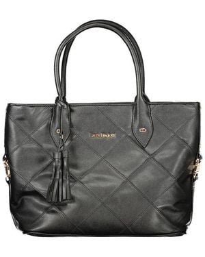 Laura Biagiotti Black Pvc Handbag