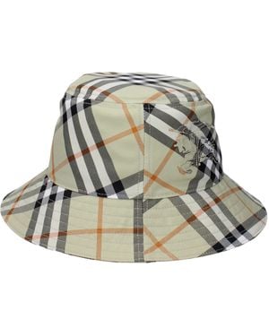 Burberry Fabric Bucket Hat - Green