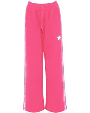 Comme Des Fuckdown Pink Cotton Jeans & Pant