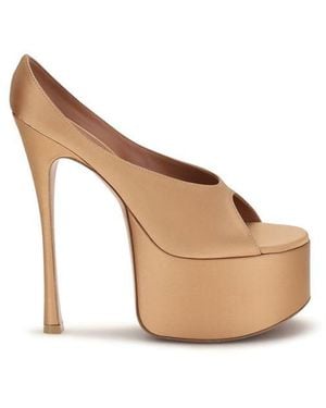 AMINA MUADDI Anok Maxi Court Shoes - Natural