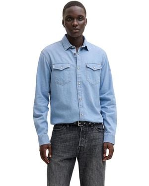 Jack & Jones Light Blue Denim Shirt