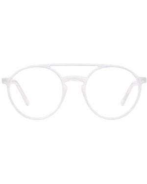 Andy Wolf Transparent Acetate Glasses (frames) - White