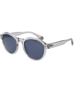 Polaroid Grey Unisex Sunglasses - Blue