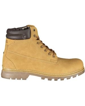 Carrera Vibrant Lace-Up Fashion Boots - Natural
