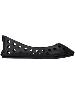 Alaïa Ballerinas Leather - Black