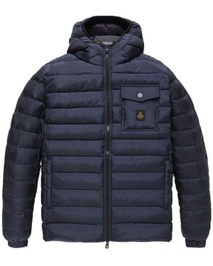 Refrigiwear Blue Nylon Jacket