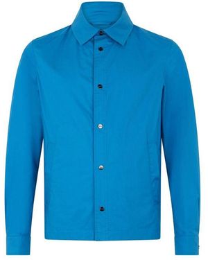 Herno Shirt Style Jacket - Blue