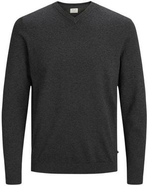 Jack & Jones Grey Cotton Sportswear - Black