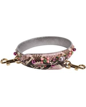 Dolce & Gabbana Multicolour Embellished Handbag Shoulder Strap