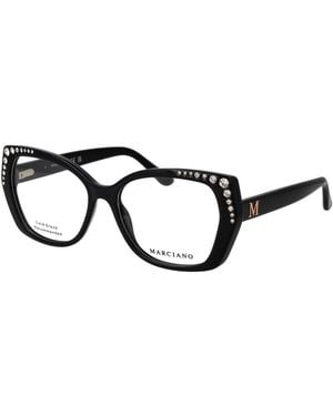 MARCIANO BY GUESS Black Plastic Glasses (frames)
