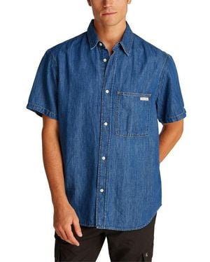 Calvin Klein Cotton Shirt - Blue