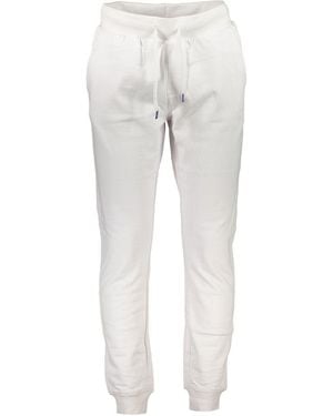 North Sails White Cotton Men's Sport Trouser - Gray