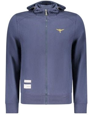 Accademia Militare Blue Cotton Men's Sweatshirt