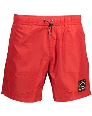 KARL LAGERFELD Polyester Swim Boxer - Red