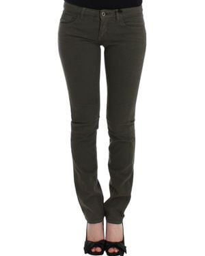 CoSTUME NATIONAL Skinny Leg Jeans Green Sig12555 - Multicolour