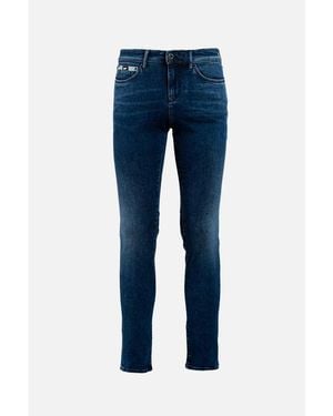 Gas Cotton Skinny Jeans - Blue
