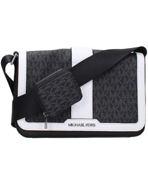 Michael Kors Black Fabric Crossbody Bags