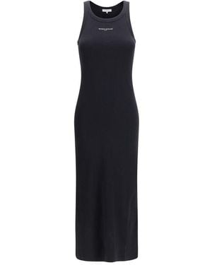 Maison Kitsuné Black Cotton Casual Dress