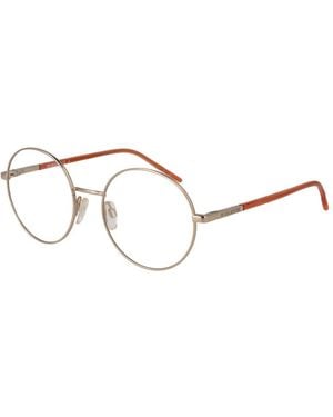 Love Moschino Gold Metal & Plastic Glasses (frames) - Metallic