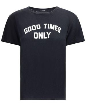 R13 Good Times Only T - Blue