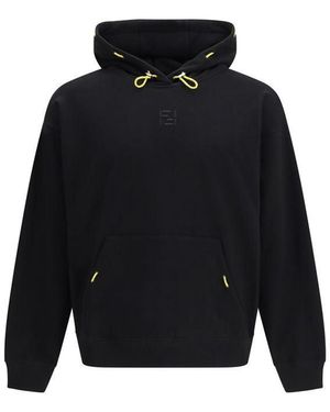 Fendi Black Cotton Sweatshirt
