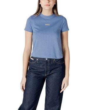 Calvin Klein Light Blue Recycled Cotton T
