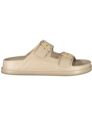 Blauer Beige Polyethylene Sandal - Natural