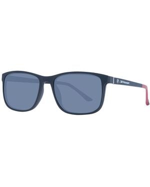 BMW Gray Men Glasses Frame - Blue