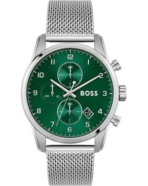 BOSS Stainless Steel Watch - Green