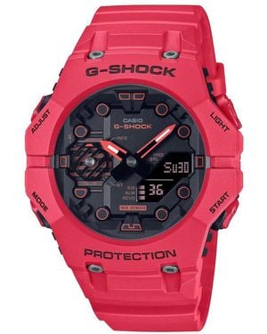 G-Shock Red Resin Watch - Pink