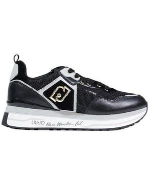 Liu Jo Black Polyethylene Chunky Sneakers