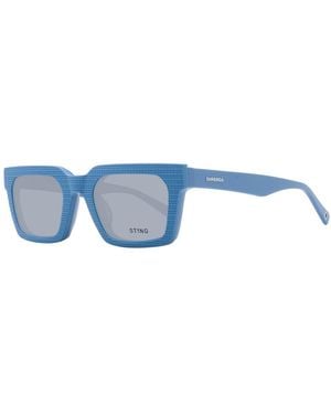 Sting Blue Acetate & Plastic Glasses (frames)