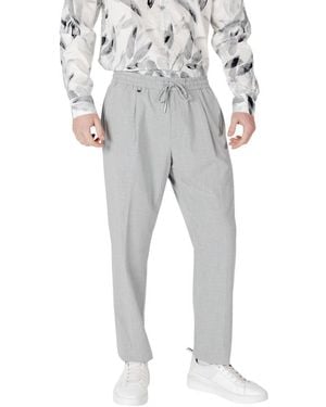 Antony Morato Grey Polyester Jeans & Pant