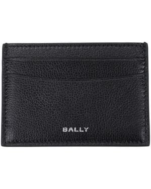Bally Black Leather Cardholder