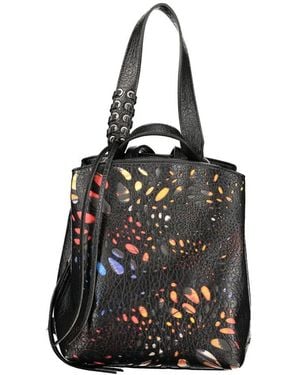 Desigual Black Polyurethane 's Backpack