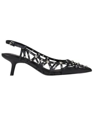 Ash Court Shoes - Black
