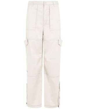 Acne Studios Cargo Trousers - White
