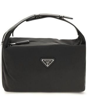 Prada Black Recycled Polyamide Shoulder Bag
