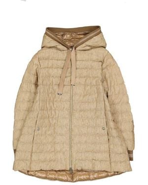 Herno Brown Polyester Clothing - Natural
