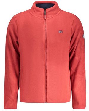 Norway 1963 Rosso Poliestere Uomo Felpa - Red