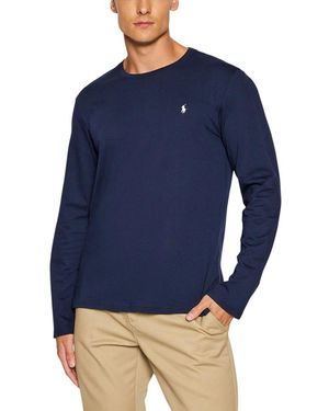 Ralph Lauren Blue Cotton Long Sleeve T