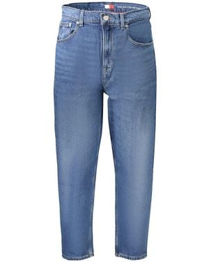 Tommy Hilfiger Highwaisted Tapered Mom Jeans Ww0Ww21746 - Blue
