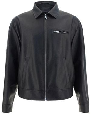 Prada Leather Jacket - Black