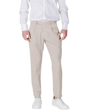 Antony Morato Beige Polyester Jeans & Pant - Natural