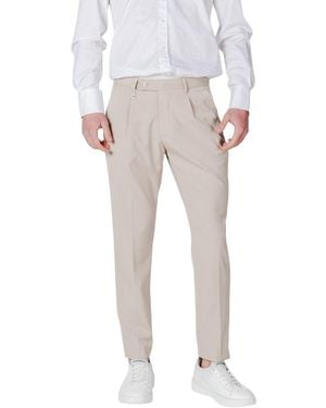 Antony Morato Beige Polyester Jeans & Pant - Natural