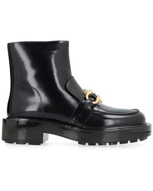 Bottega Veneta Monsieur Leather Boot - Black
