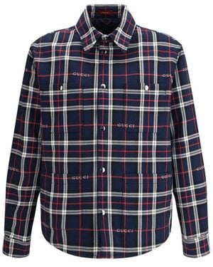 Gucci Cotton Jacket Clothing - Blue