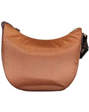 Borbonese Brown Polyester Handbag