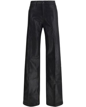 L'Agence Cotton High-Waisted Jean - Black